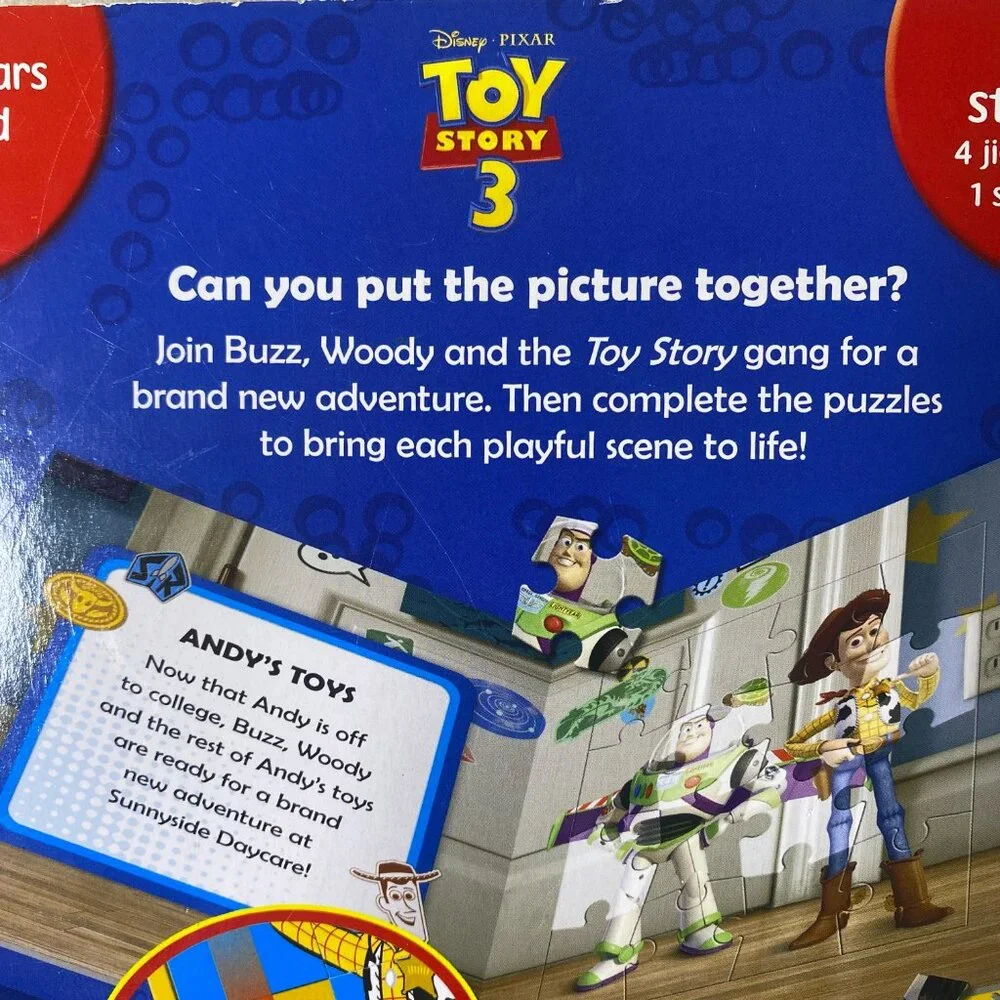 Toy Story 3 Sliding Puzzle Book